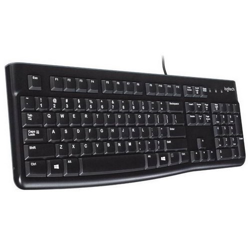 TECLADO LOGITECH K120 OEM NEGRO C/ CABLE